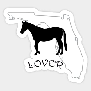 Florida Horse Lover Gifts Sticker